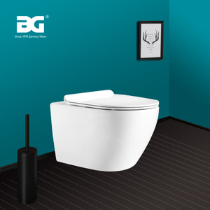 Wc de duas peças cerâmico vitrificado P-armadilha popular do banheiro do equipamento do toalete para o banheiro